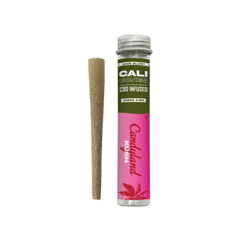 CALI CONES Sage 30mg Full Spectrum CBD Infused Cone - Candyland Kush Default Title