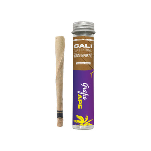 CALI CONES Tendu 30mg Full Spectrum CBD Infused Palm Cone - Grape Ape Default Title