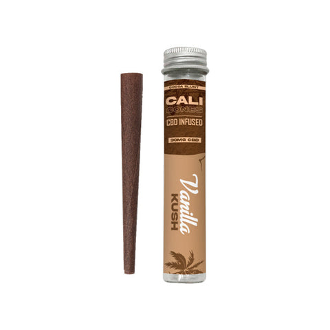 CALI CONES Cocoa 30mg Full Spectrum CBD Infused Cone - Vanilla Kush Default Title