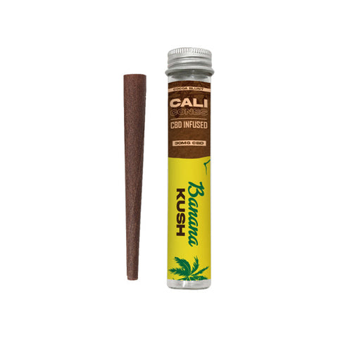 CALI CONES Cocoa 30mg Full Spectrum CBD Infused Cone - Banana Kush Default Title