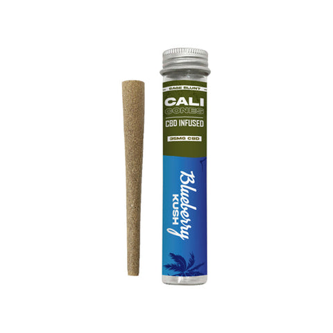 CALI CONES Sage 30mg Full Spectrum CBD Infused Cone - Blueberry Kush Default Title