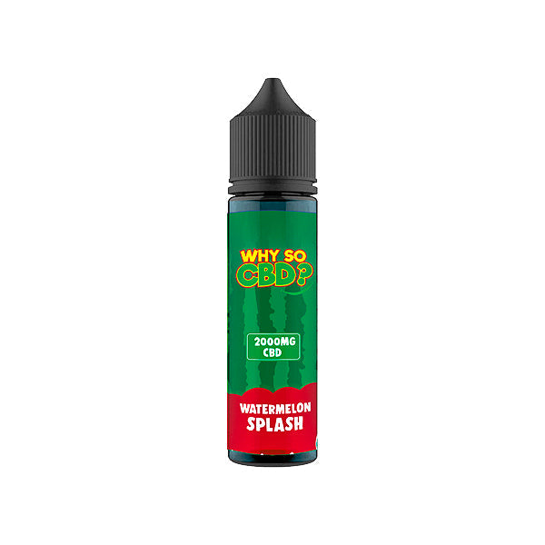 Why So CBD? 2000mg Full Spectrum CBD E-liquid 60ml Blue Slushy