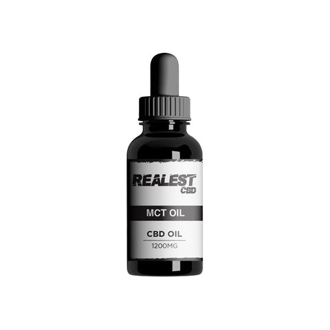 Realest CBD 1200mg Broad Spectrum CBD MCT Oil - 30ml (BUY 1 GET 1 FREE) Default Title