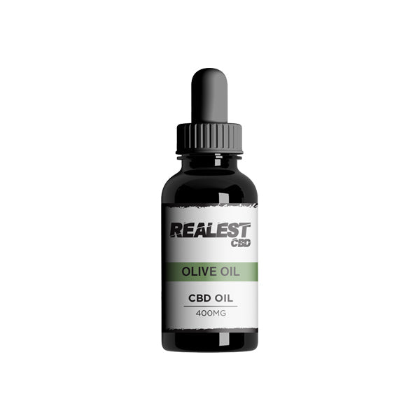 Realest CBD 400mg Broad Spectrum CBD Olive Oil - 30ml (BUY 1 GET 1 FREE) Default Title