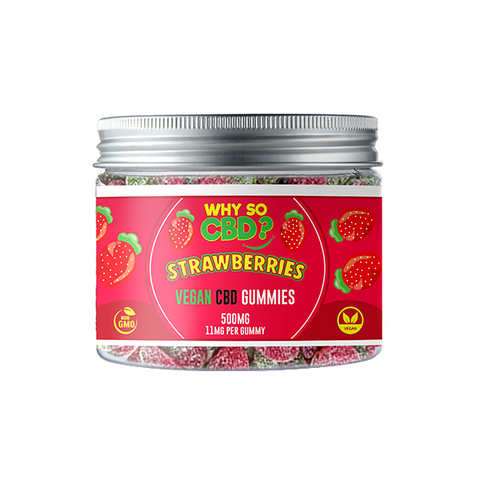 Why So CBD? 500mg Broad Spectrum CBD Small Vegan Gummies - 11 Flavours Cola Bottles