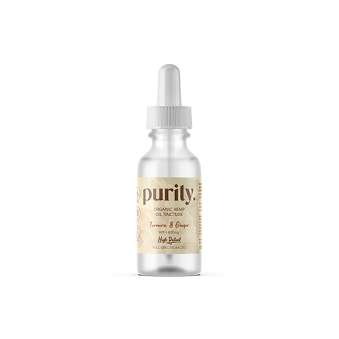 Purity 600mg Full-Spectrum High Potency CBD Olive Oil 30ml Orange Blossom