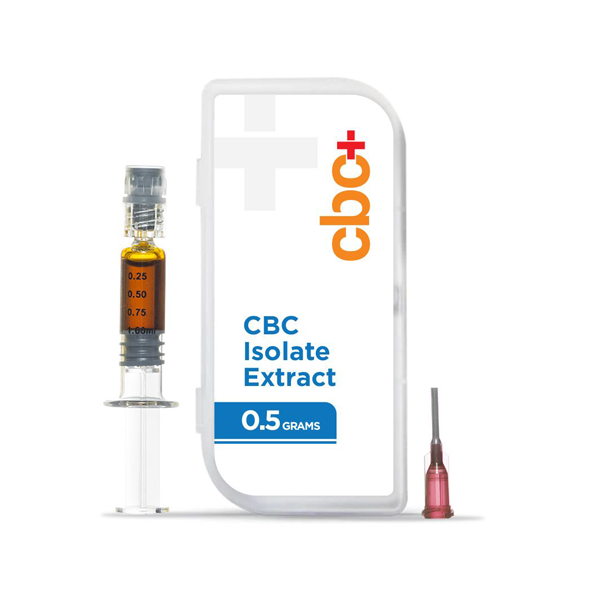 CBC+ 100% Pure CBC Isolate - 0.5g Default Title