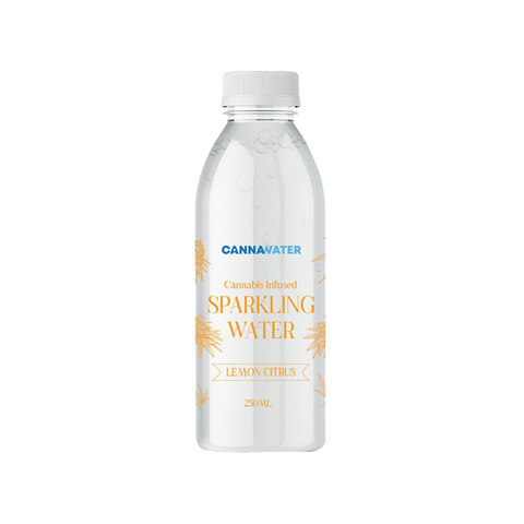 Cannawater Cannabis Infused Lemon Citrus Sparkling Water 250ml Default Title