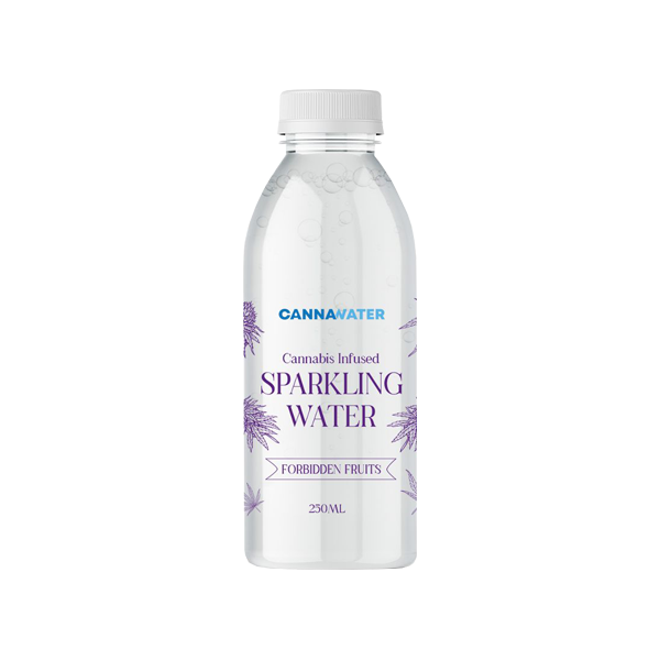 Cannawater Cannabis Infused Forbidden Fruits Sparkling Water 250ml Default Title