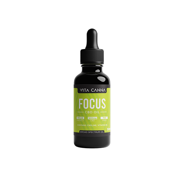 Vita Canna 1400mg Broad Spectrum Functional CBD C8 MCT Oil - 30ml Boost