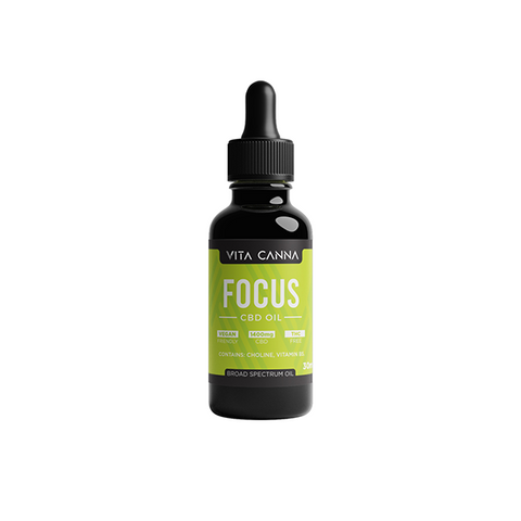 Vita Canna 1400mg Broad Spectrum Functional CBD C8 MCT Oil - 30ml Boost
