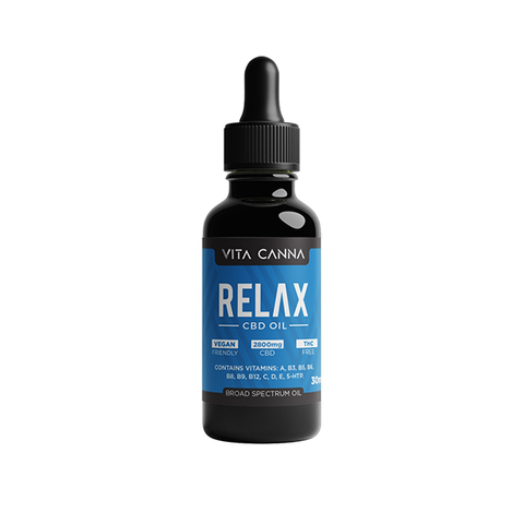 Vita Canna 2800mg Broad Spectrum Functional CBD C8 MCT Oil - 30ml Defence