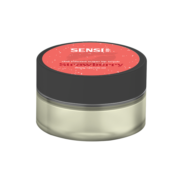 Sensi Skin 100mg CBD Sugar Lip Scrub - 25g (BUY 1 GET 1 FREE) Honey