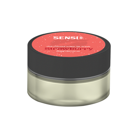 Sensi Skin 100mg CBD Sugar Lip Scrub - 25g (BUY 1 GET 1 FREE) Honey