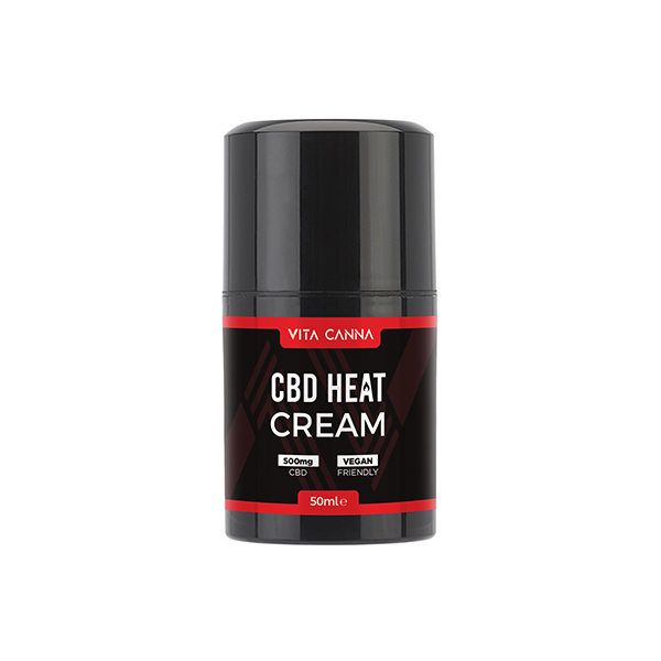 Vita Canna 500mg CBD Heating Cream 50ml Default Title