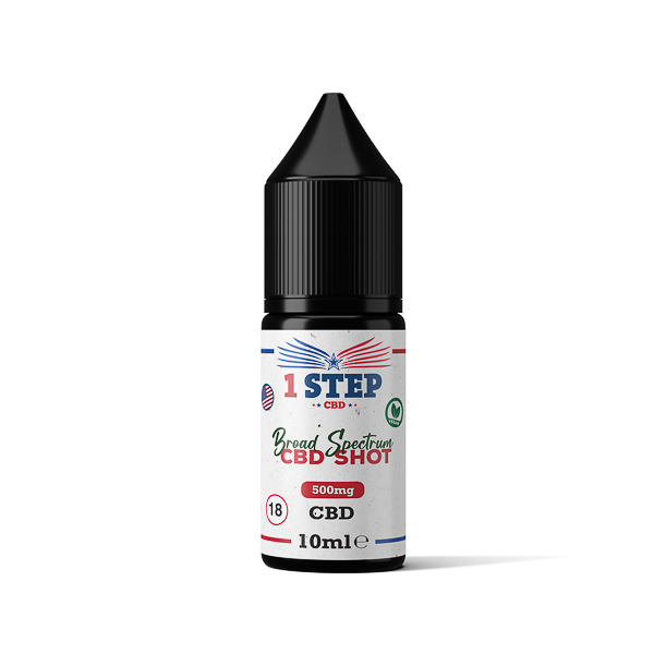 1 Step CBD 500mg Broad Spectrum CBD Shot 10ml Default Title