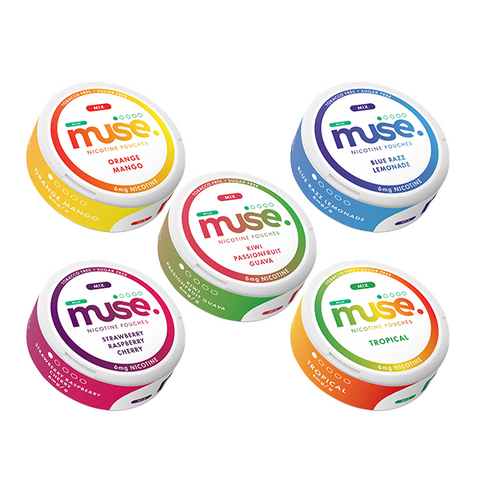 6mg Muse Nicotine Pouches (UK Made) - 20 Pouches Iron Brew