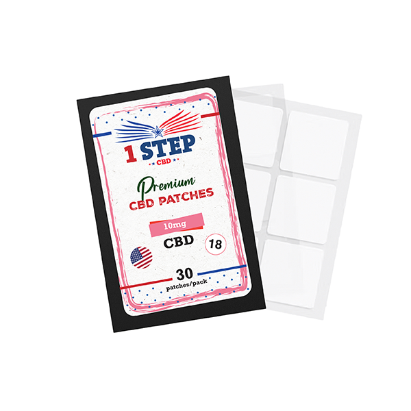 1 Step CBD 10mg CBD Patches 6 Patches
