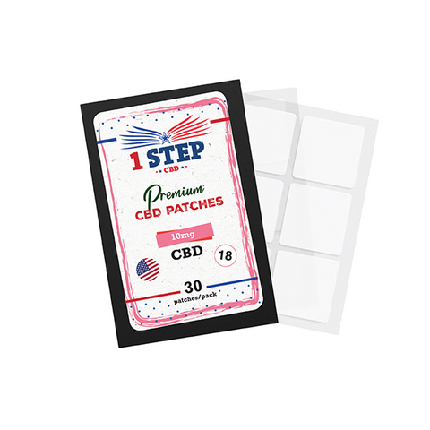 1 Step CBD 10mg CBD Patches 6 Patches