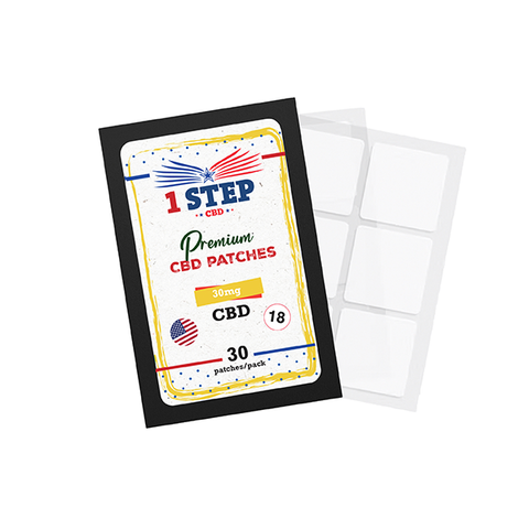 1 Step CBD 30mg CBD Patches 6 Patches