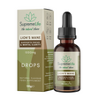 Supreme Life Lion's Mane supplement bottle and packaging on a white background