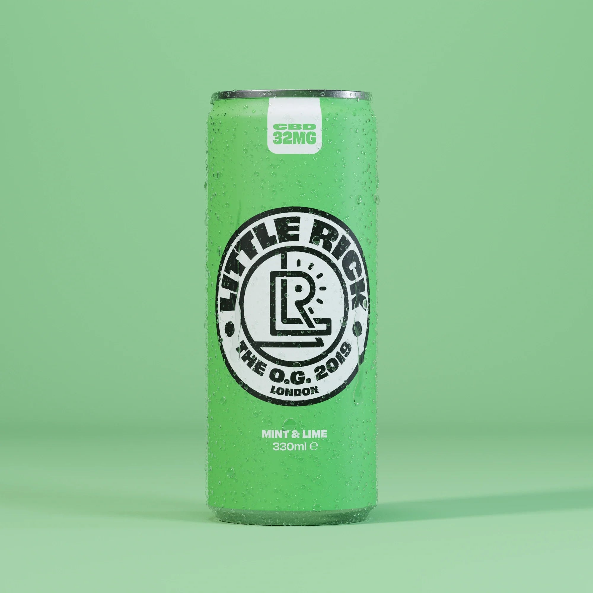 A 330ml aluminum can of Little Rick The O.G.