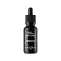 A black dropper bottle of CBD oil with a black cap, featuring white text that reads 'CBD ASYLUM INFUSE 10000 NATURAL CBD OIL' on a clean white background.