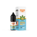 Orange County CBD Pineapple Express vape juice bottle and packaging on a white background