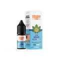 Orange County CBD vape juice bottle and packaging on a white background