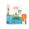 Orange County Pineapple Express CBD vape pod and packaging on a white background