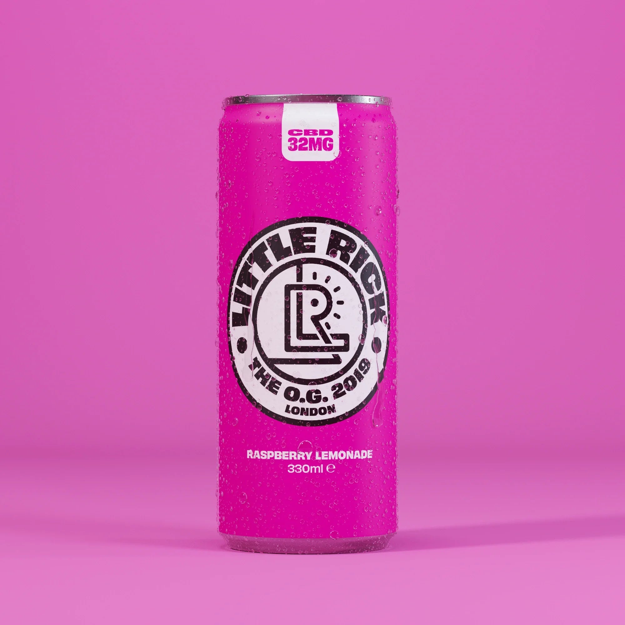 Little Rick CBD 32mg 330ml an of fizzy drink