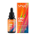 Sool CBD Oil bottle and packaging on a white background