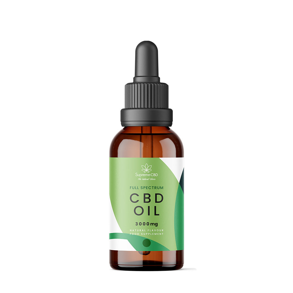 Supreme CBD Oil 30ml 3000mg | Full Spectrum CBD Oil UK