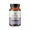 Supreme Life Calm Maitake supplement bottle on a white background