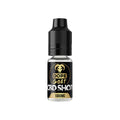 CBD shot bottle labeled 'Dope Goat' on a white background