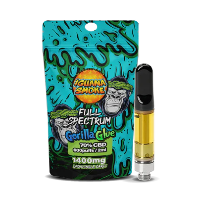 Iguana Smoke Premium Full Spectrum CBD Vape Cartridge 2ml | 1400mg | 510 Thread