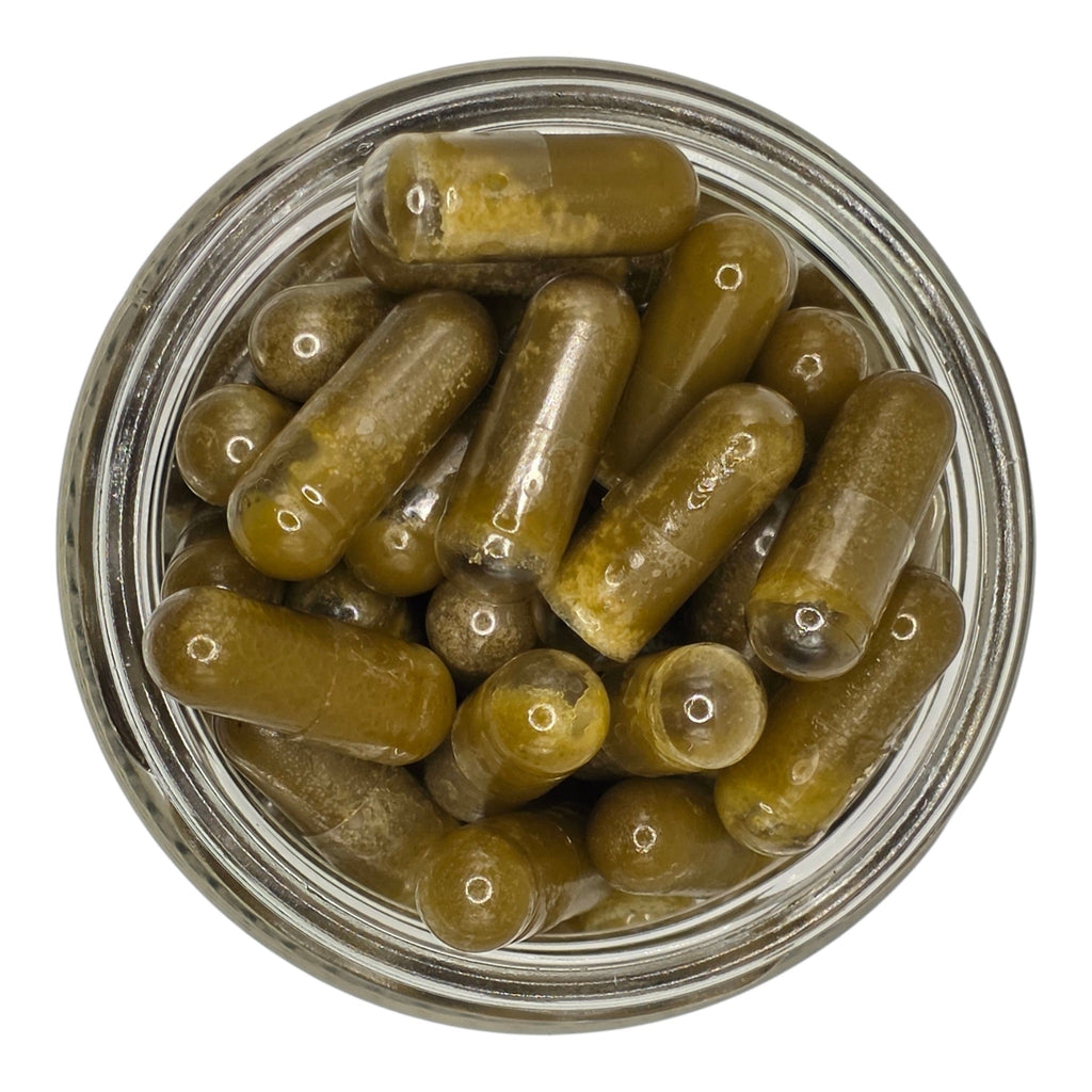 Full Spectrum Indica CBD Capsules 50mg | Cold Pressed Legendary OG | Vegan CBD Softgels