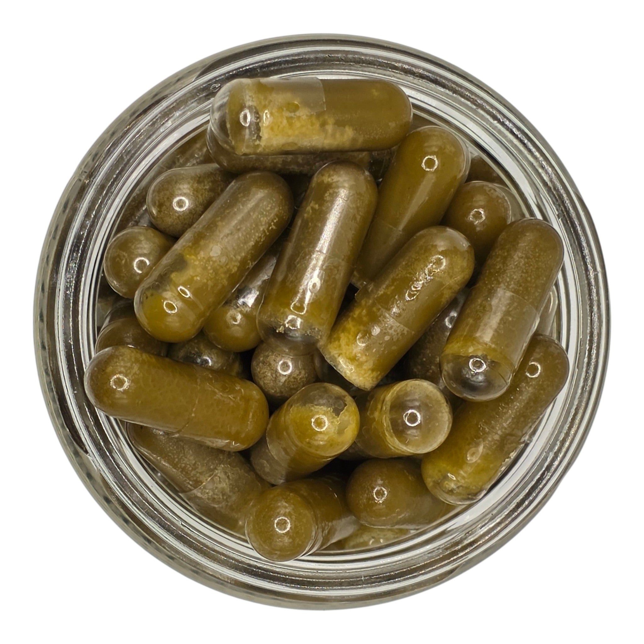 Full Spectrum Indica CBD Capsules 50mg | Cold Pressed Legendary OG | Vegan CBD Softgels