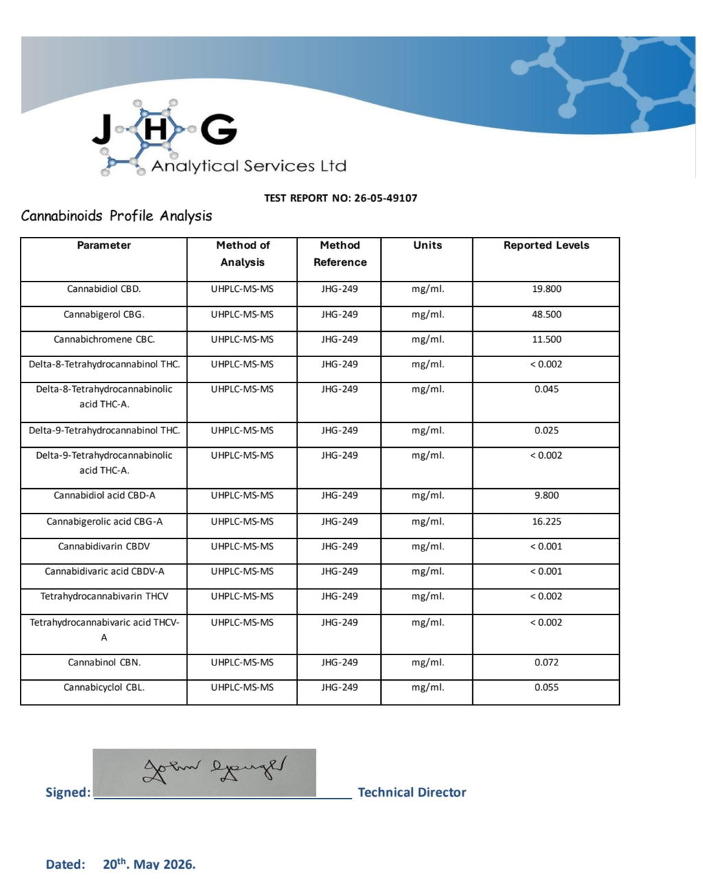 Jack Frost CBG FECO Oil 3179mg | Full Spectrum Whole Plant Hemp Extract 30ml
