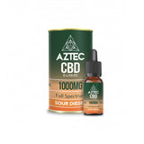 Aztec CBD 1000mg CBD Vaping Liquid 10ml (50PG/50VG) Sour Diesel
