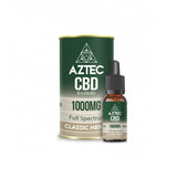 Aztec CBD 1000mg CBD Vaping Liquid 10ml (50PG/50VG) Classic Hemp